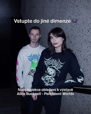 Poznáte rozdíl mezi realitou a digitální simulací? 🎮 Nová kolekce oblečení k výstavě Alice Bucknell - Persistent Worlds...